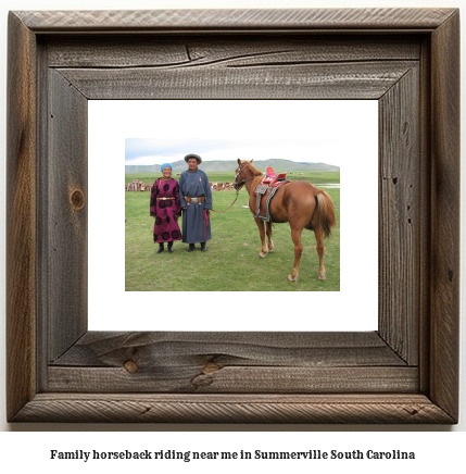 family horseback riding near me in Summerville, South Carolina